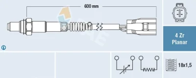 Лямбда-зонд FAE 77496