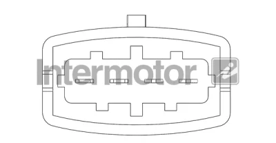 19655-M INTERMOTOR Расходомер воздуха