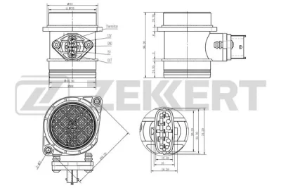 SE-1003 ZEKKERT Расходомер воздуха