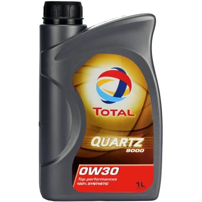 Моторное масло 0W30 синтетическое Quartz Energy 9000 1 л TOTAL 180967