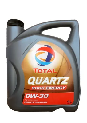 Моторное масло 0W30 синтетическое Quartz Energy 9000 5 л TOTAL 151522