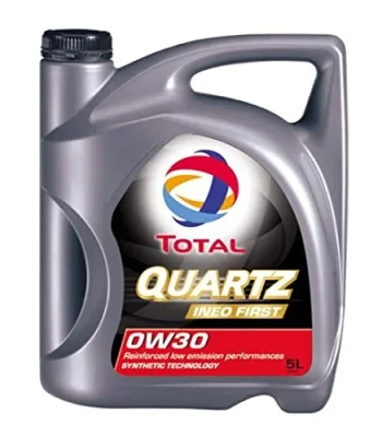 Моторное масло 0W30 синтетическое Quartz Ineo First 4 л TOTAL 183175