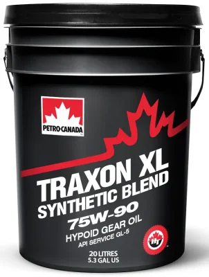 Traxon xl synthetic blend 75w-90 PETRO CANADA TRXL759P20