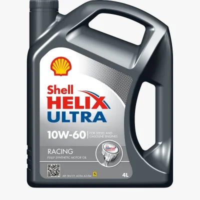 Моторное масло 10W60 синтетическое Helix Ultra Racing 4 л SHELL 550040622