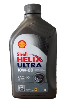Моторное масло 10W60 синтетическое Helix Ultra Racing 1 л SHELL 550040588