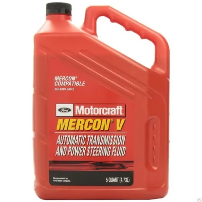 Motorcraft mercon v automatic transmission and power steering fluid FORD XT-5-5Q3M