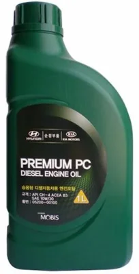 Hyundai/kia premium pc diesel engine oil ch-4 HYUNDAI/KIA/MOBIS 05200-00100