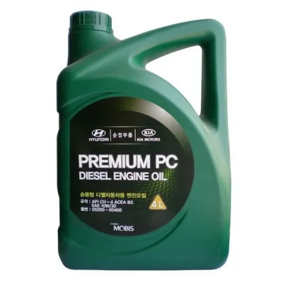 Hyundai/kia premium pc diesel engine oil 10w-30 ch-4 HYUNDAI/KIA/MOBIS 05200-00400