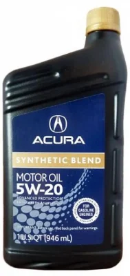 Acura synthetic blend sn HONDA 08798-9033