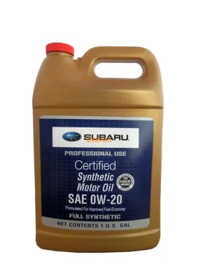 Motor oil 0w-20 synthetic us SUBARU SOA427-V1315