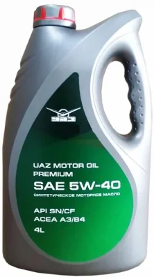 Motor oil premum 5w-40 UAZ 0001-01-0040540-02