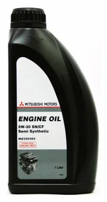 Genuine oil semi-synthetic MITSUBISHI MZ320363