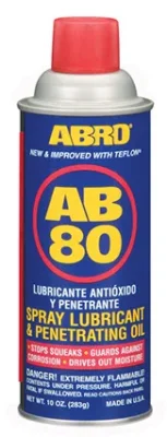 Спрей универсальная с тефлоном ABRO AB-80-R