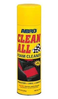 Очиститель-спрей универсальный clean all foam cleaner ABRO FC-650
