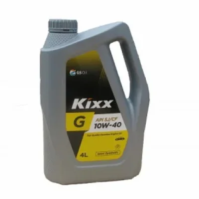 Моторное масло 10W40 полусинтетическое G SJ 4 л KIXX L5318440E1