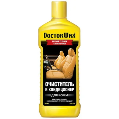 Очиститель и кондиционер кожи leather cleaner & conditioner DOCTOR WAX DW5210