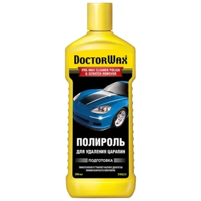 Полироль для удаления царапин pre-wax cleaner polish & scratch remover DOCTOR WAX DW8275