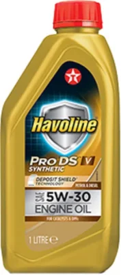 Моторное масло 5W30 синтетическое Havoline ProDS V 1 л TEXACO 804038NKE