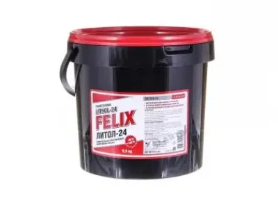 Смазка литиевая Литол-24 9,5 кг FELIX 411041037