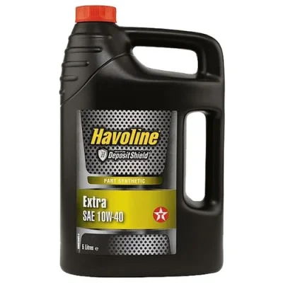 Моторное масло 10W40 полусинтетическое Havoline Extra 5 л TEXACO 840126LGV