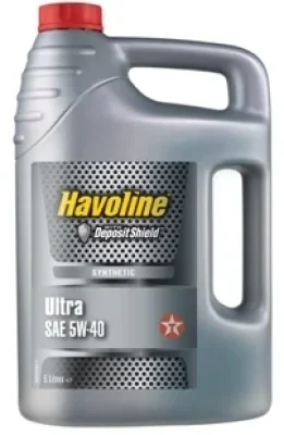Моторное масло 5W40 синтетическое Havoline Ultra 4 л TEXACO 840310MHE