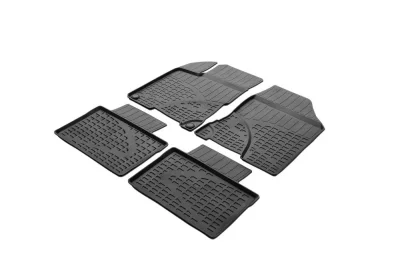 Комплект автомобильных ковриков Chery Tiggo 5 2014- , полиуретан, низкий борт, RIVAL 0010901001