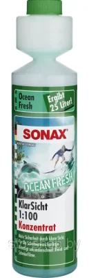 Жидкость для стеклоомывателя летняя (250ml) концентрат, с дозато SONAX 388 141