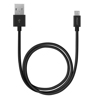 ДАТА-КАБЕЛЬ DEPPA USB-MICROUSB, 2 М, ЧЕРНЫЙ DEPPA 72205 DEPPA 72205