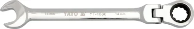 Ключ комб. с трещоткой и шарниром 8мм YATO YT-1674