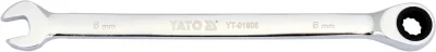 Ключ комбинированный с трещоткой 6мм YATO YT-01906