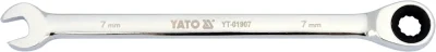 Ключ комбинированный с трещоткой 7мм YATO YT-01907