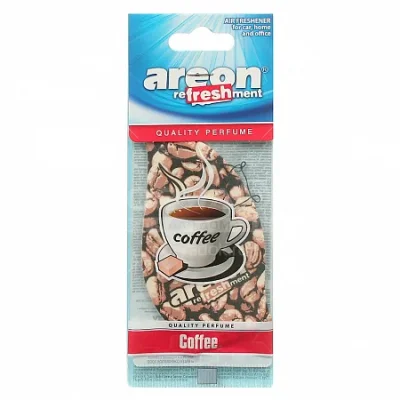 Ароматизатор Areon Refreshment COFFEE бумажный подвесной кофе AREON ARE DR COFFEE