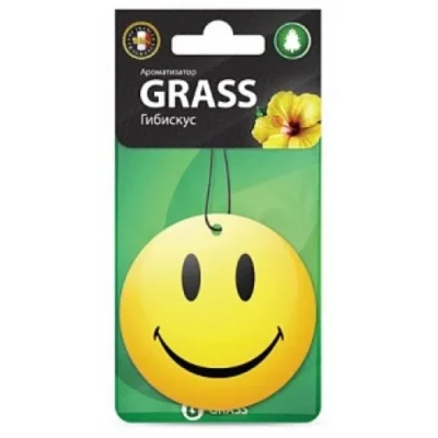 Ароматизатор картонный Smile гибискус GRASS ST-0401