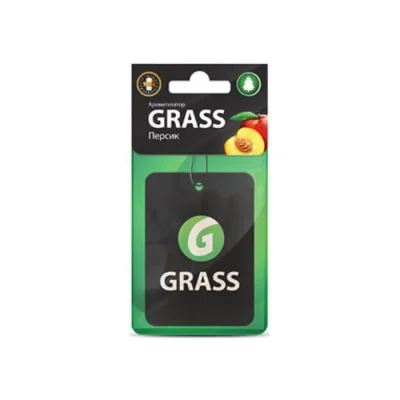 Ароматизатор картонный ГраСС персик GRASS ST-0402