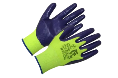 Рабочие перчатки нейлоновые с нитриловым покрытием MYPROTECT PRN1001