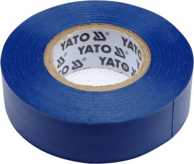 Изолента 19ммх20м голубая YATO YT-81651