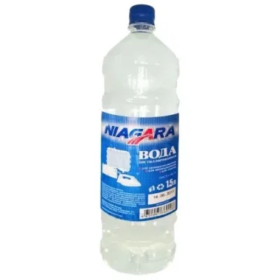 Вода дистиллированная 1,5л NIAGARA 140836