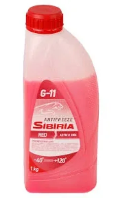 Антифриз -40°C красный SIBIRIA ANTIFREEZE R 1KG