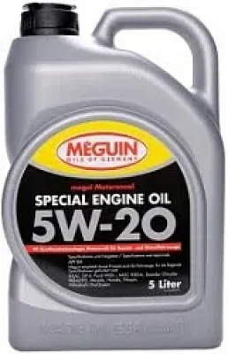 Моторное масло 5W20 синтетическое Megol Special Engine Oil 5 л MEGUIN 9499