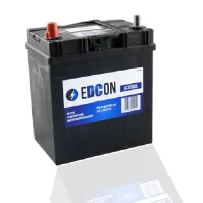 Аккумуляторная батарея 35Ah 300A + слева 187х127х227 B00 EDCON DC35300L