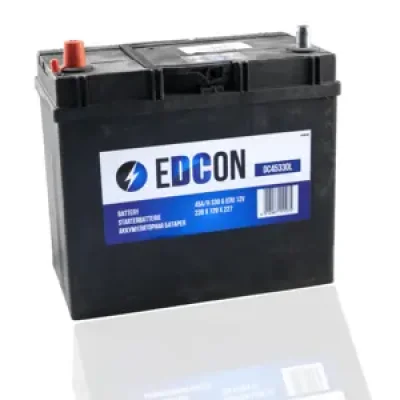 Аккумуляторная батарея 45Ah 330A + слева 238х129х227 B00 EDCON DC45330L