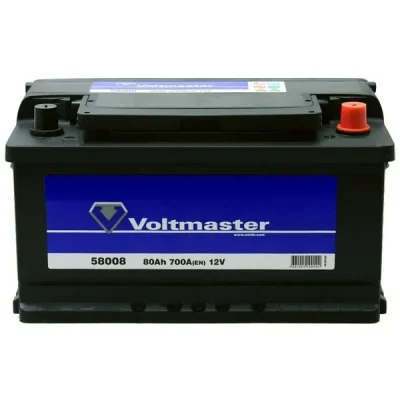 Аккумулятор VOLTMASTER 12V 80AH 700A ETN 0(R+) B13 VOLTMASTER 58008