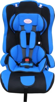 Автокресло детское (9-36кг) черно-синее, 5-точечных ремней безопасности, 3 положения ремней безопасности по росту ребенка. Трансформируется в бустер AUTOLUXE AUSQ308-BB