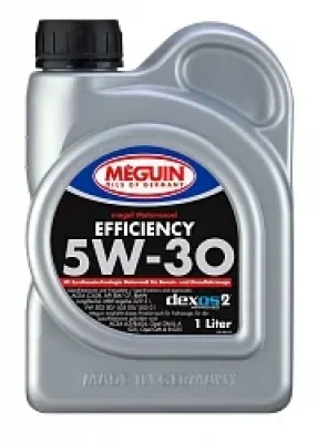 Моторное масло 5W30 синтетическое Megol Efficiency 1 л MEGUIN 3196