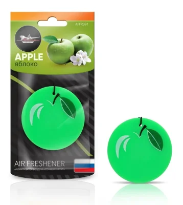 Ароматизатор подвесной пластик "Сочный фрукт" яблоко Airline AFFR091