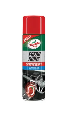 Полироль для пластика Fresh Shine Клубника 500 мл TURTLE WAX 51789