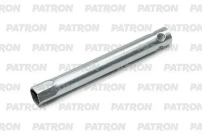 P-807316016 PATRON Ключ свечной трубчатый с отверстием для воротка, 16 х 160 мм