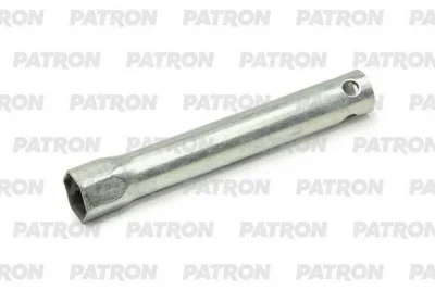 P-807316021 PATRON Ключ свечной трубчатый с отверстием для воротка, 21 х 160 мм