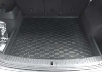 Коврик автомобильный резиновый Skoda Kodiaq 5 мест 2017- , в багажник, полиуретан RIVAL 15105002