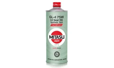 Масло трансмиссионное 75W полусинтетическое Ultra LV Gear Oil 1 л MITASU MJ-420-1